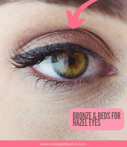 best eyeshadow color for hazel eyes